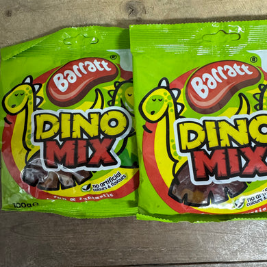 3x Barratt Dino Mix Fruit Gums Share Bags (3x100g)