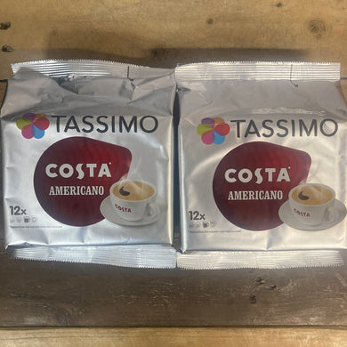 Tassimo Costa Americano Coffee Pods