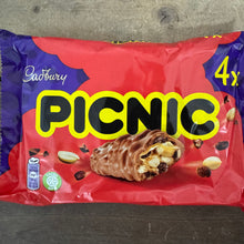 12x Cadbury Picnic Bars (3 Packs of 4x38g)