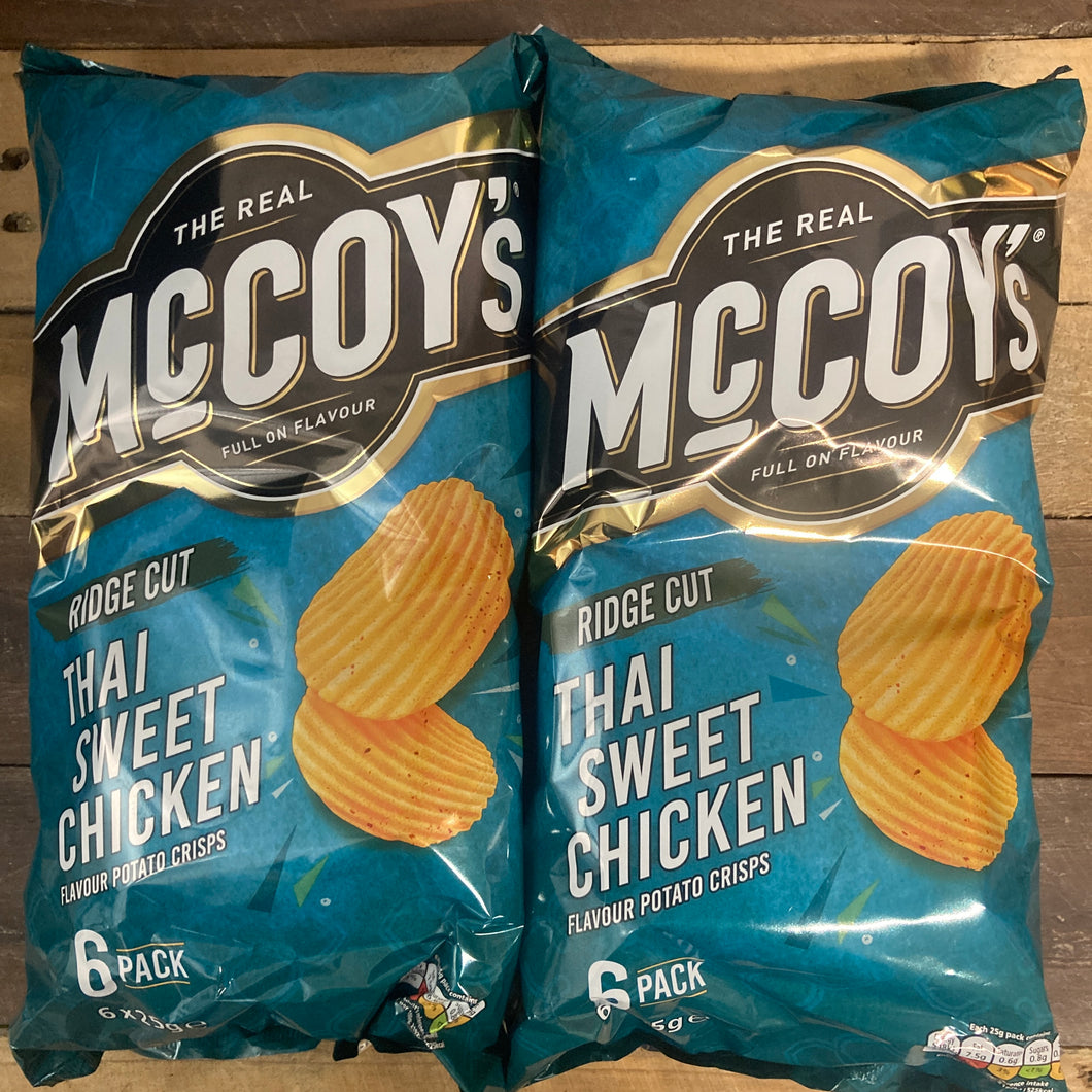 McCoy's Thai Sweet Chicken Crisps