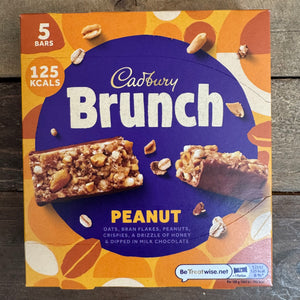 Cadbury Brunch Peanut Milk Chocolate Cereal Bars