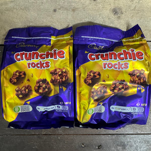 3x Cadbury Crunchie Rocks Chocolate Share Bags (3x100g) & Low Price ...
