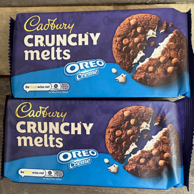 Cadbury Crunchy Melts Oreo Creme Chocolate Cookies