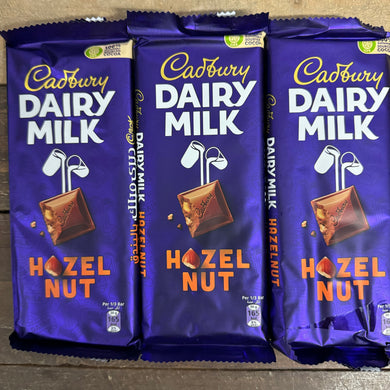 Cadbury Dairy Milk Hazelnut Bars