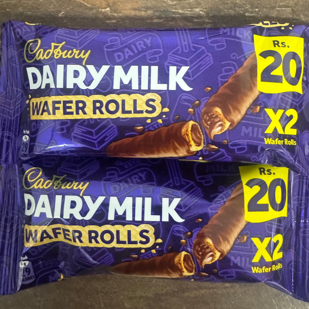 24x Cadbury Dairy Milk Wafer Rolls Twin Packs (24x8g) & Low Price Foods Ltd