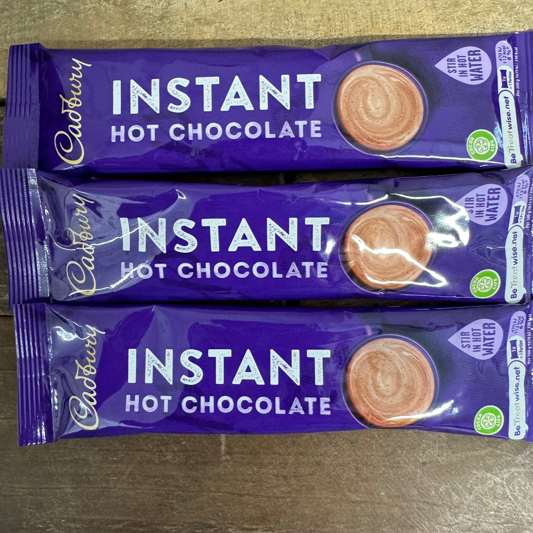 Cadbury Instant Hot Chocolate Sachets