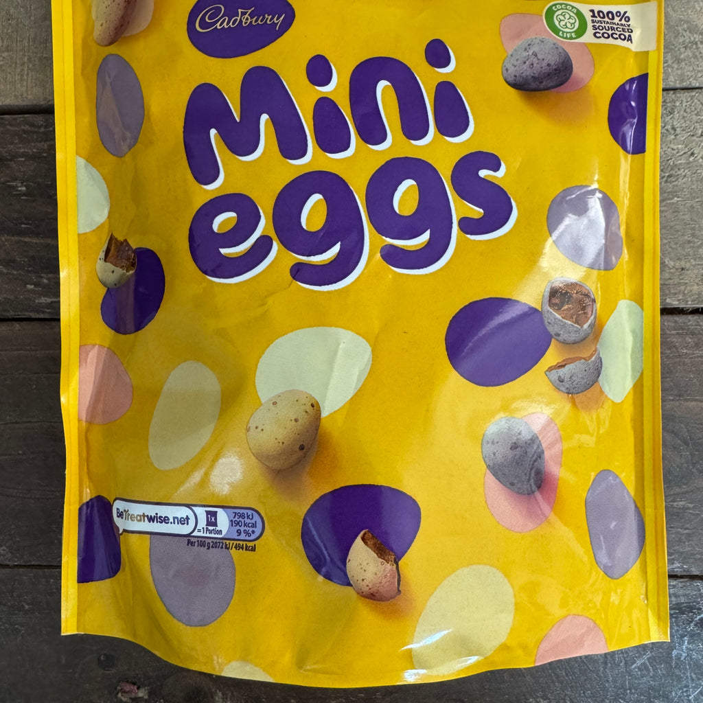 8x Cadbury Mini Eggs Bags (8x38.5g) & Low Price Foods Ltd