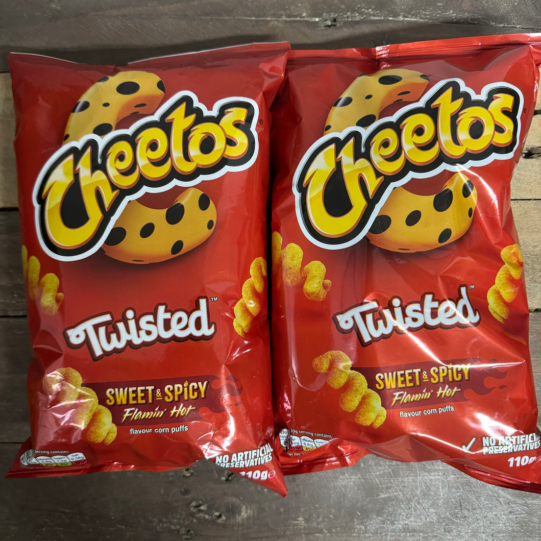 Cheetos Twisted Sweet & Spicy Flamin Hot Snacks