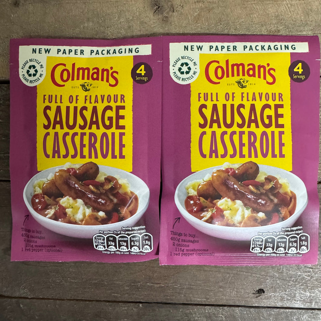 Colman's Sausage Casserole Recipe Mix