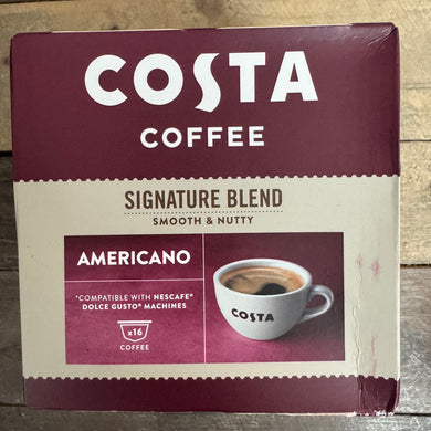 Costa Signature Blend Americano Dolce Gusto Pods