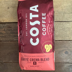 Costa Coffee Caffe Crema Blend Beans