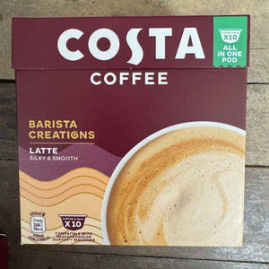 Costa Coffee Barista Creations Latte Dolce Gusto Pods
