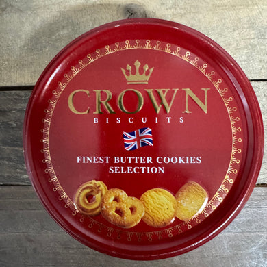 Crown Butter Cookies Tin 