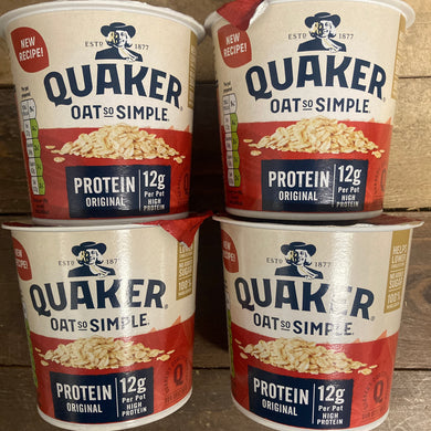 Quaker Oat So Simple Protein Porridge Pots