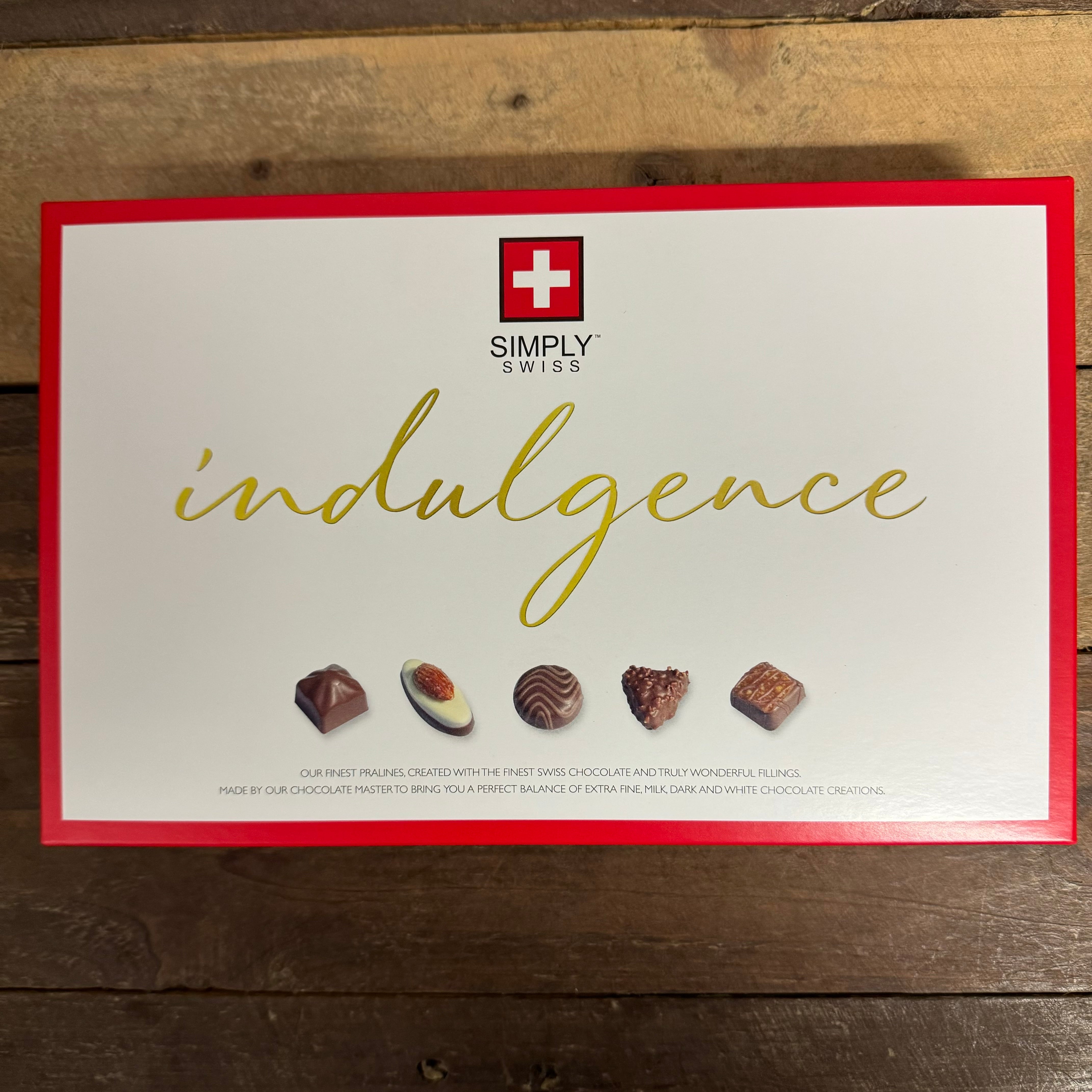 15x Simply Swiss Assorted Chocolates (1 Box of 15 Chocs) | Low