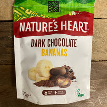 3x Nature's Heart Dark Chocolate Bananas Bags (3x75g)
