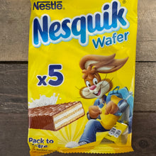 10x Nestle Nesquik Milk Chocolate Wafers (2 Packs of 5x19g)