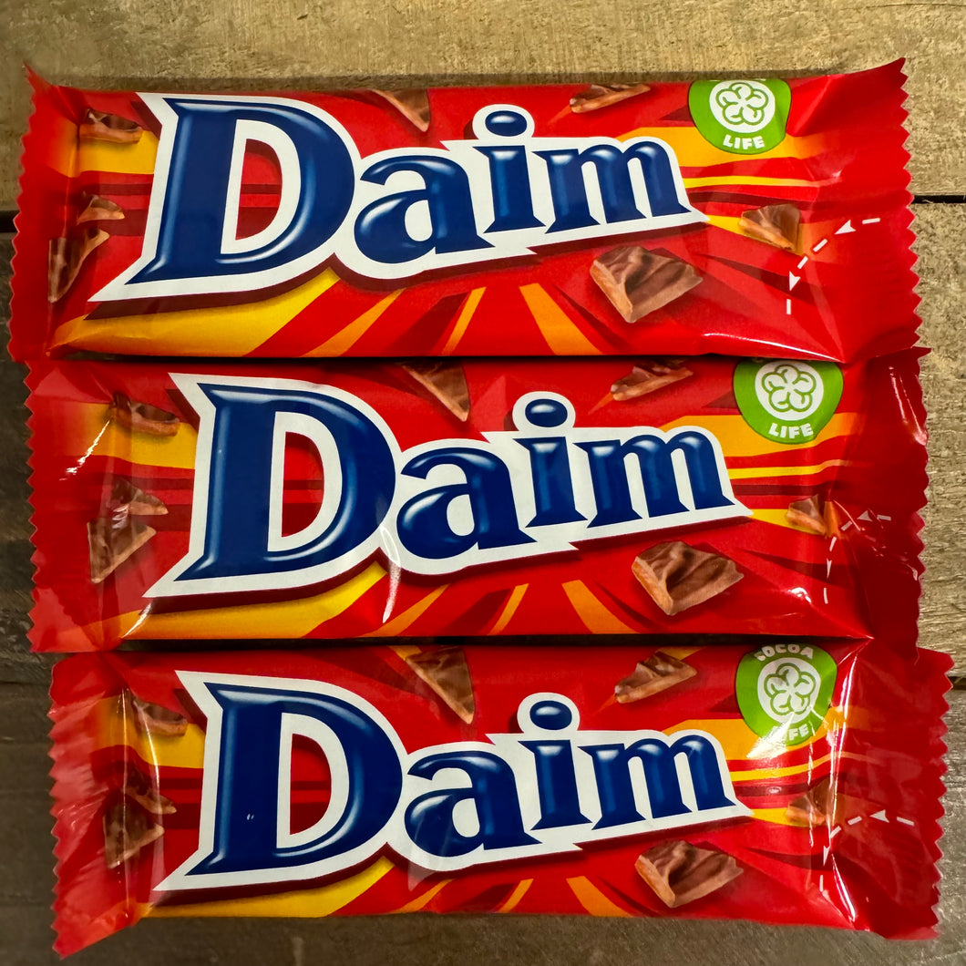 Daim Chocolate Bars