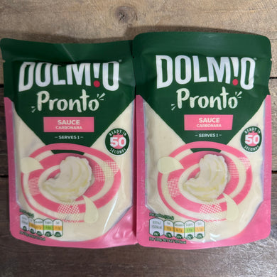 Dolmio Pronto Microwave Carbonara Pasta Sauce