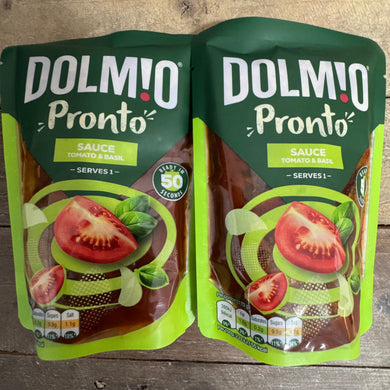 Dolmio Pronto Tomato and Basil Microwave Pasta Sauce