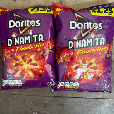 Doritos Dinamita Extra Flamin’ Hot Crisps