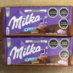 Milka Oreo Brownie Chocolate Bars