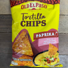 3x Old El Paso Paprika Tortilla Chips Sharing Bags (3x185g)