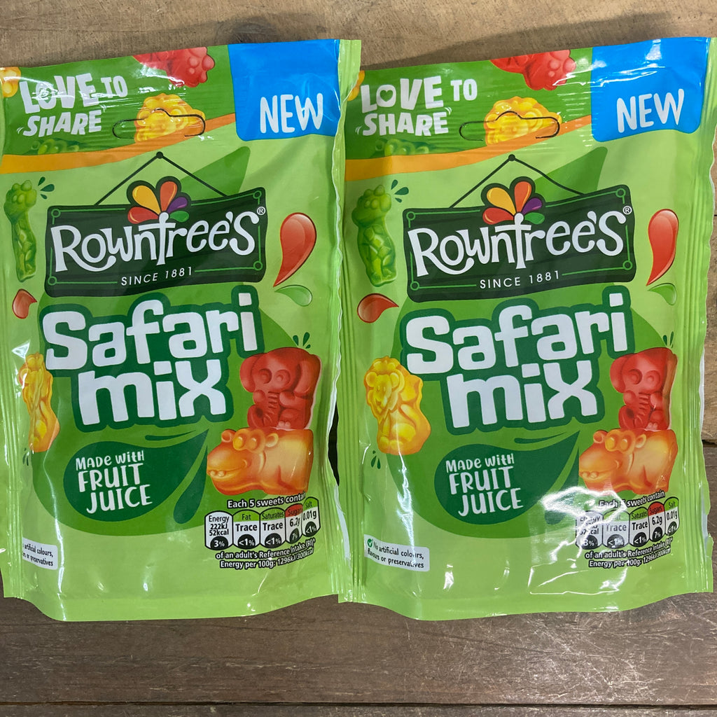 Rowntree Ripple 2x Rowntrees Safari Mix Share Bags (2x115g) & Low Price Foods Ltd