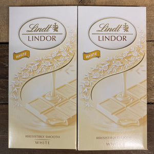 Lindt Lindor White Chocolate Bar