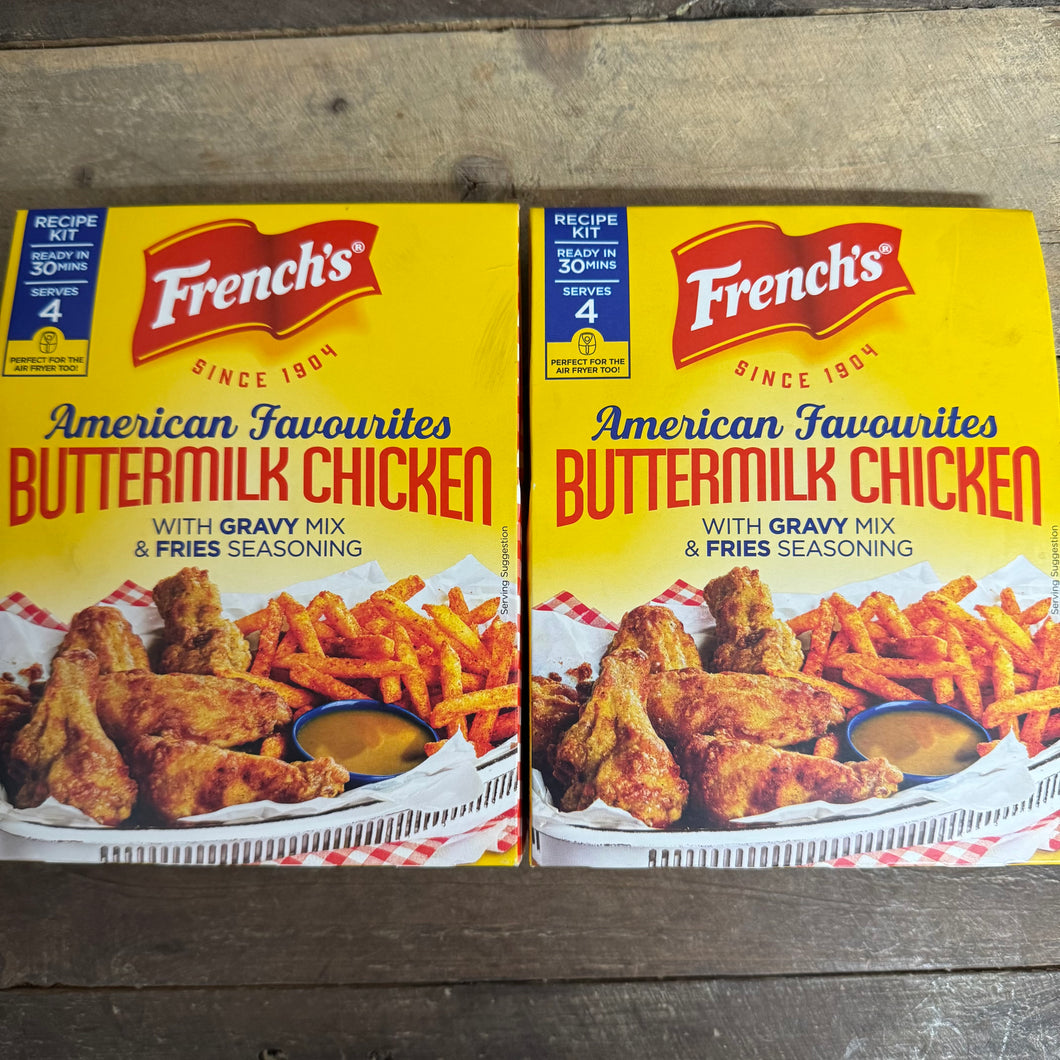 French's Buttermilk Chicken with Fries Seasoning Recipe Kits