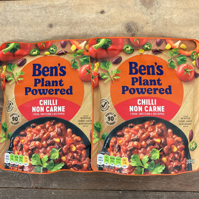 Bens Plant Powered Chilli Non Carne