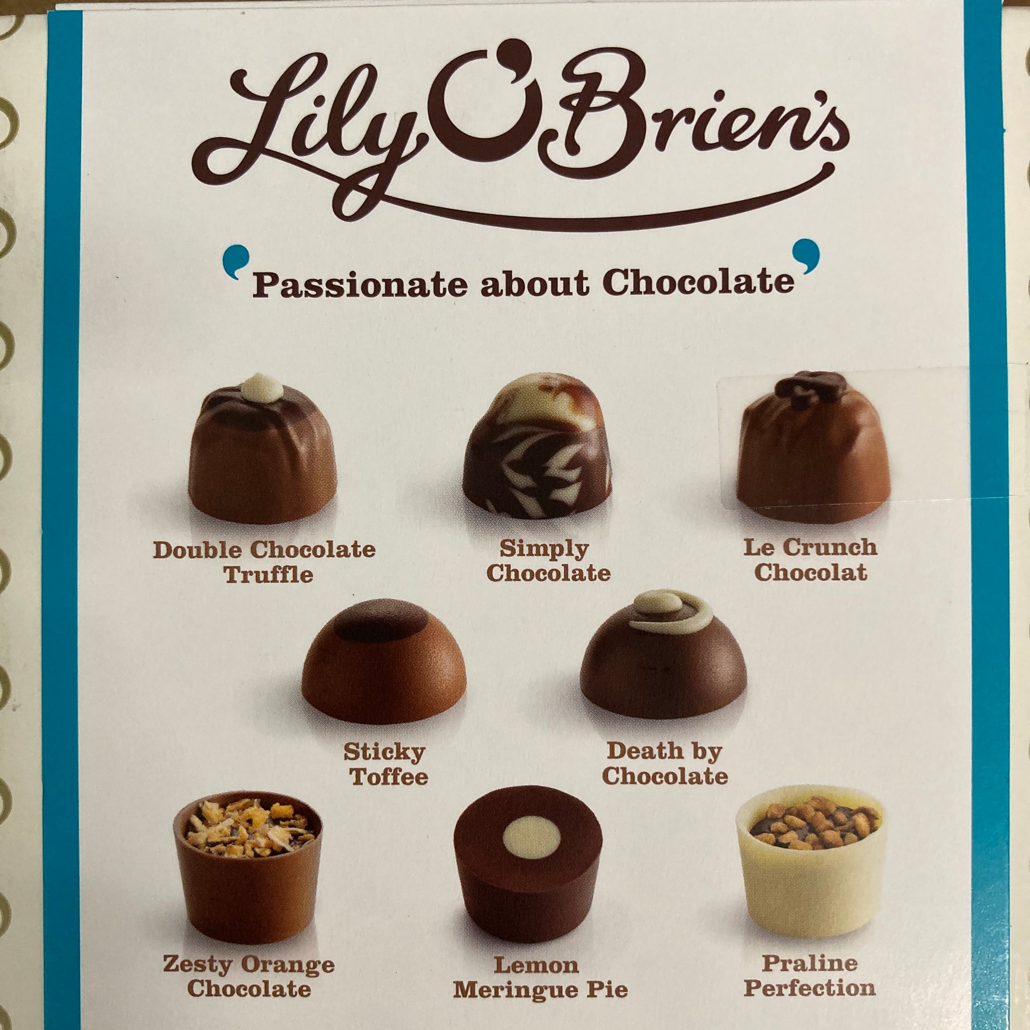30x Lily O Briens Ultimate Chocolate Collection Chocolates 1x Box Of 30x-lily-o-briens-ultimate-chocolate-collection-chocolates-1x-box-of