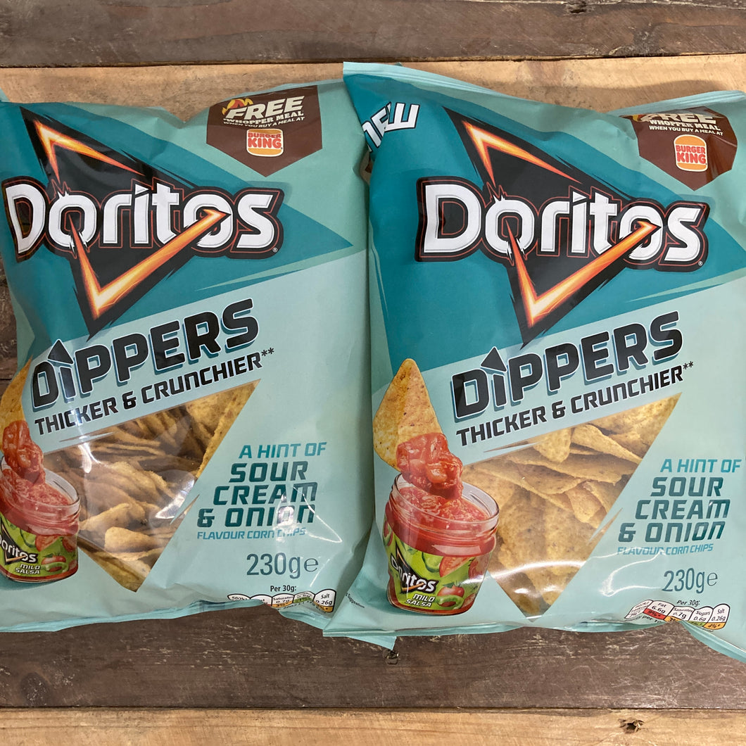 Doritos Dippers Sour Cream & Onion Tortilla Chips