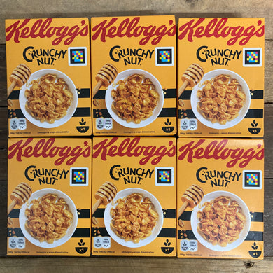 2x Kellogg's Crunchy Nut Chocolate Clusters (2x450g)