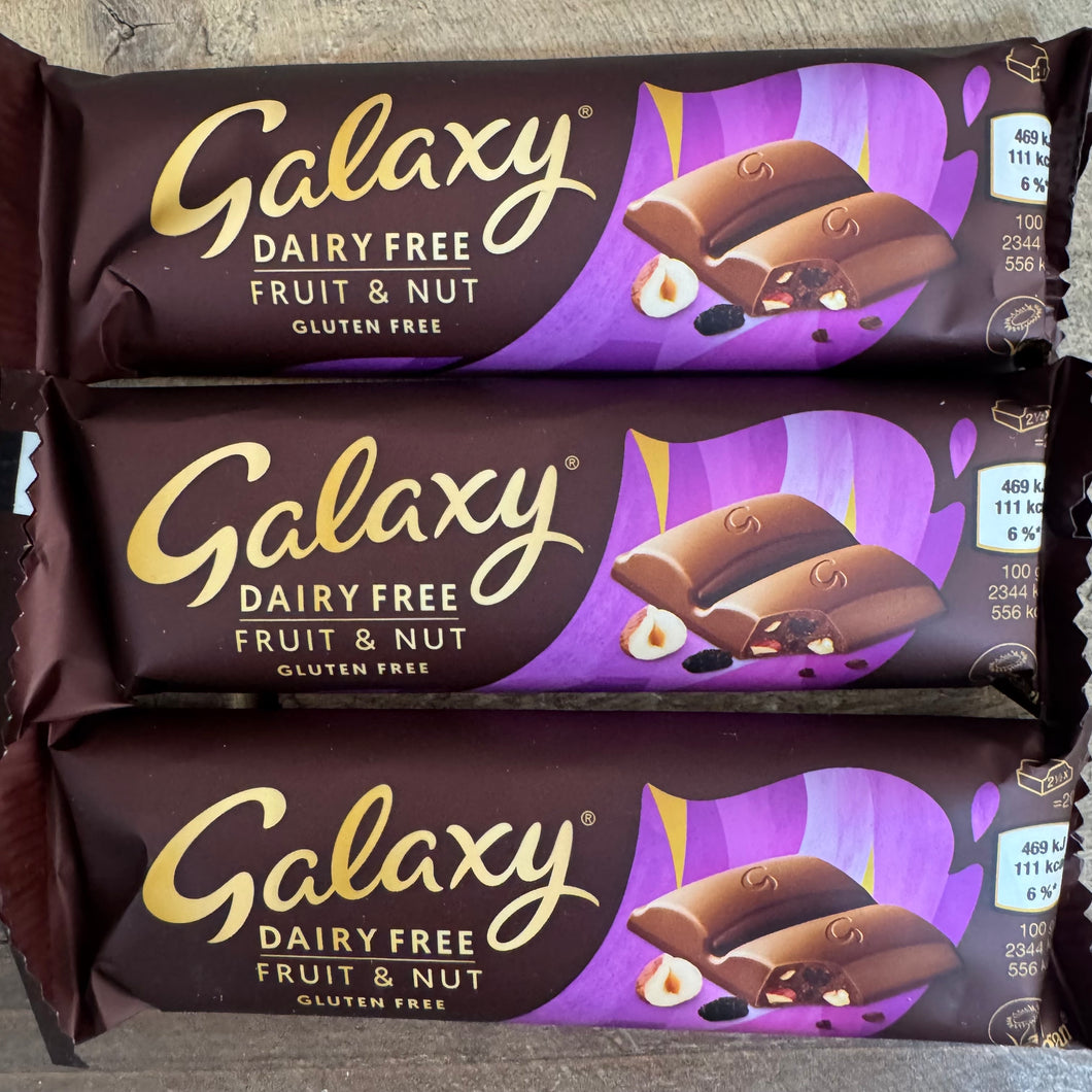Galaxy Dairy Free Fruit & Nut Chocolate Bar