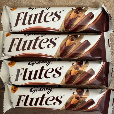 Galaxy Flutes Twin Finger Chocolate Bars