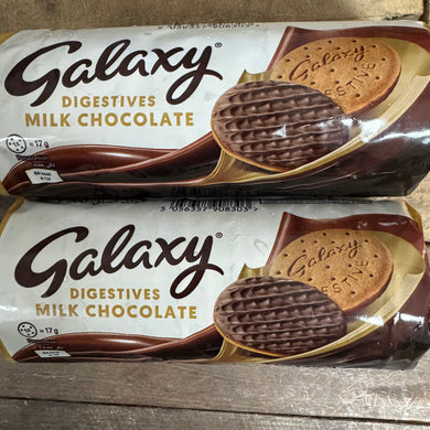 Galaxy Milk Chocolate Digestive Biscuits