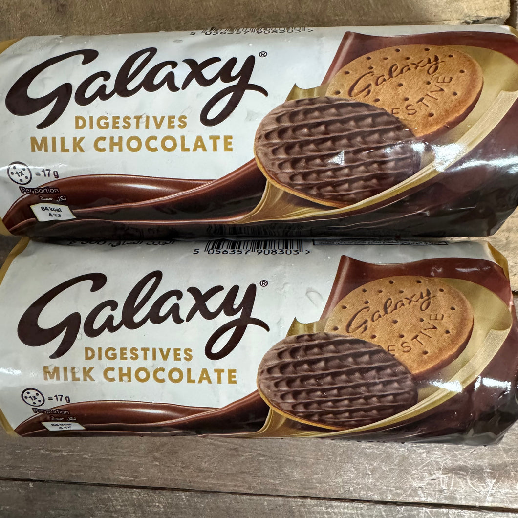 Galaxy Milk Chocolate Digestive Biscuits