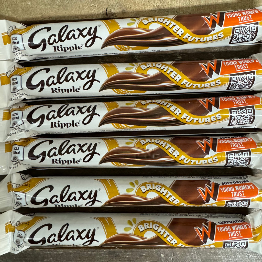 12x Galaxy Ripple Milk Chocolate Bars (3 Packs of 4x30g) & Low Price ...
