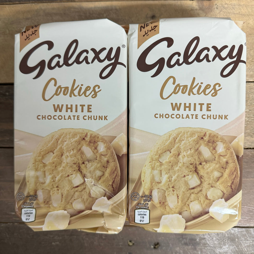 Galaxy White Chocolate Chunk Cookies