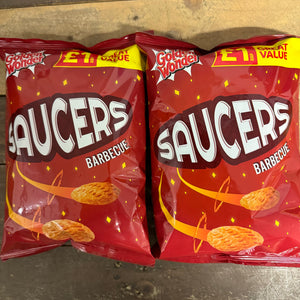 Golden Wonder Saucers Barbecue Flavour Snacks