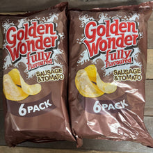 Golden Wonder Sausage & Tomato Crisps