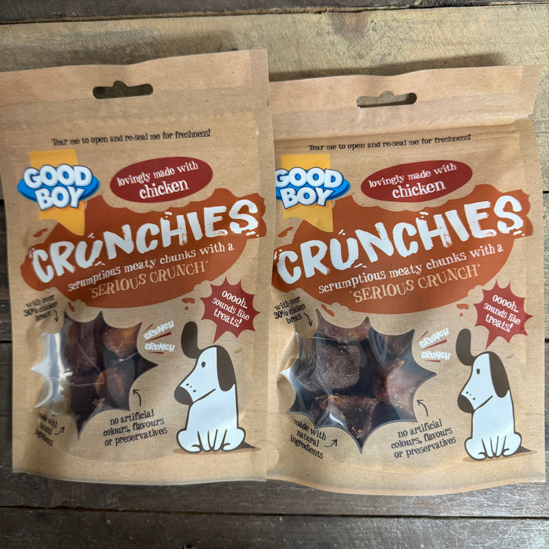 Crunchies Pet Food Store 8x Good Boy Crunchies Chicken Dog Treats