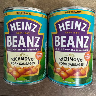 Heinz Beanz With Richmond Pork Sausages