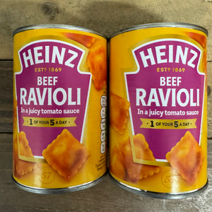 Heinz Beef Ravioli In Tomato Sauce