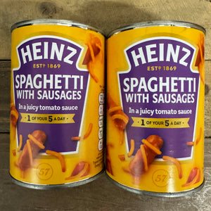 Heinz Spaghetti & Sausages