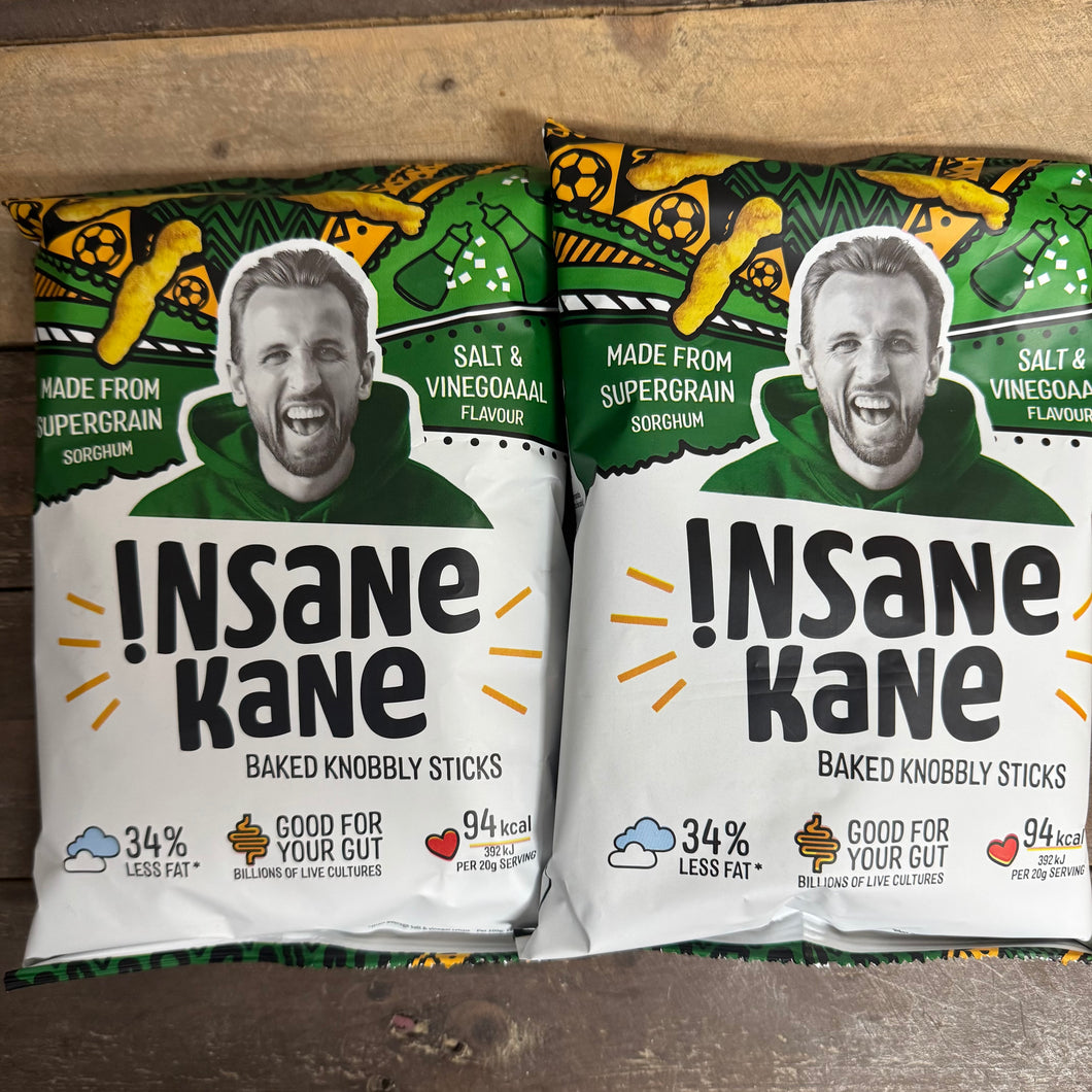 Insane Grain Salt & Vinegar Baked Knobbly Sticks Share Bags