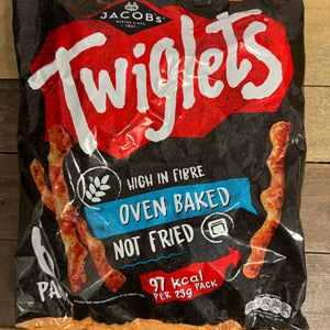 Jacob Treelets 12x Jacob's Twiglets Original Snack Bags (2 Packs of 6x23g) & Low Price ...