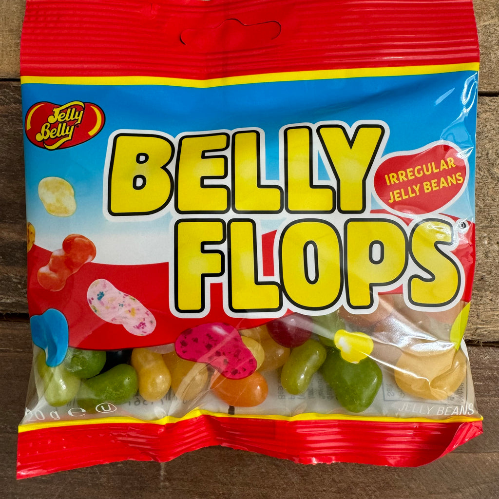 3x Jelly Belly Belly Flops Irregular Jelly Beans Bags (3x120g) & Low