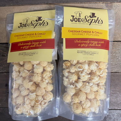 Joe & Seph's Cheddar Cheese & Chilli Popcorn